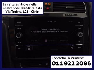 VOLKSWAGEN Golf 5p 1.6 tdi business 115cv dsg