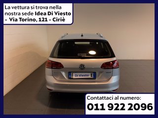 VOLKSWAGEN Golf variant 1.6 tdi (btdi) highline 110cv dsg